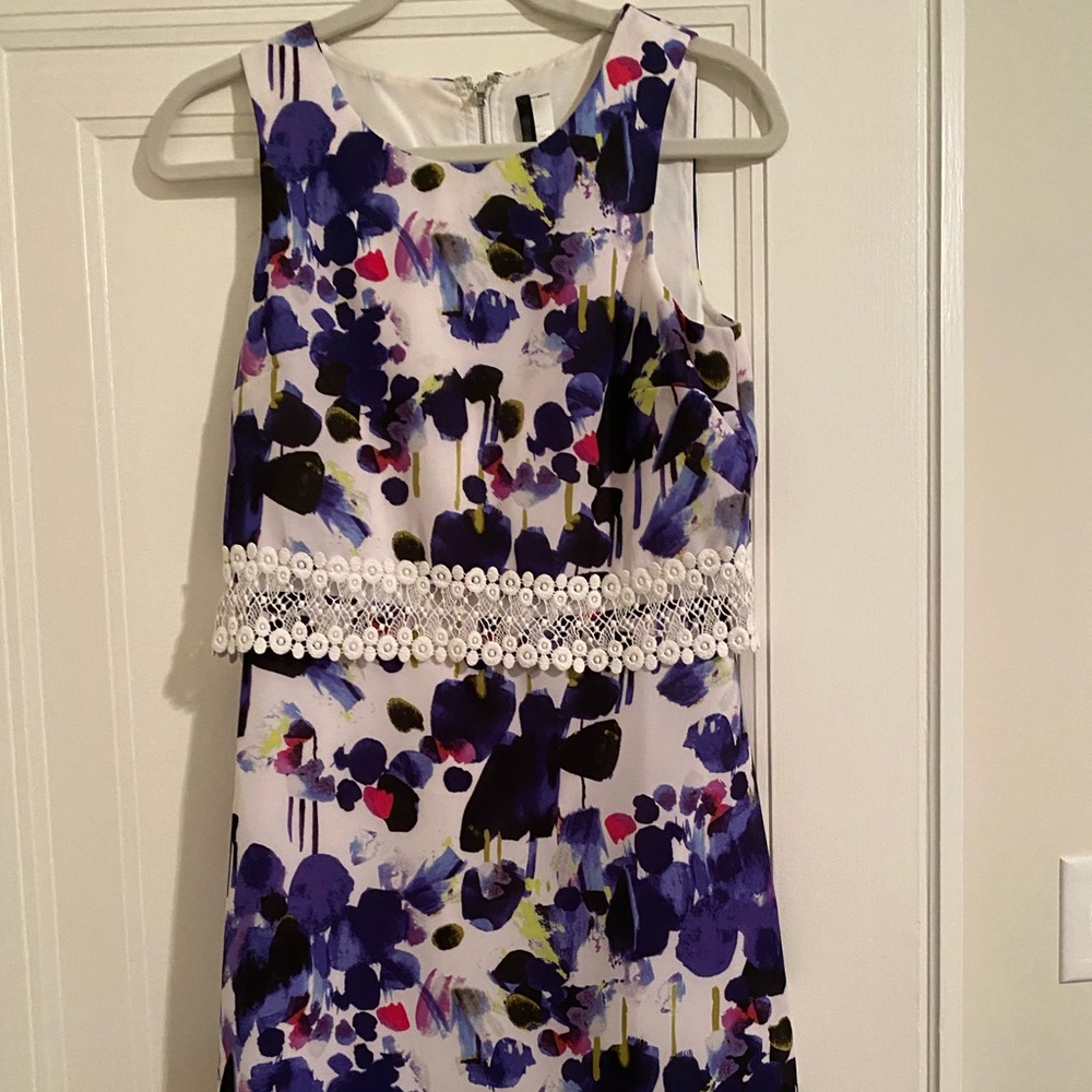 Kensie Dress - Purple Floral - Sz S